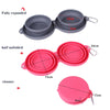 OUTDOOR FOLDING SILICONE BOWL